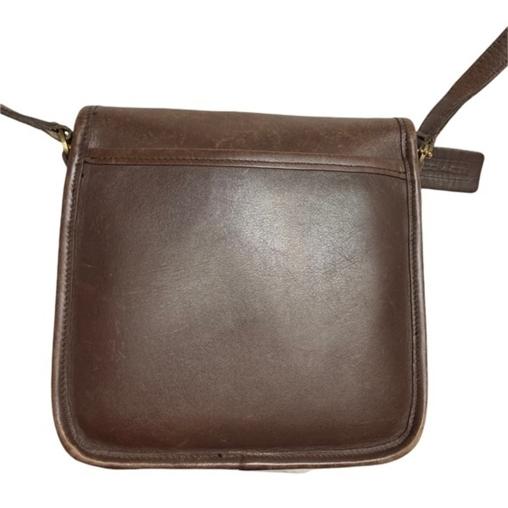 Coach vintage brown leather companion legacy messenger crossbody bag 9076 - Picture 4 of 16